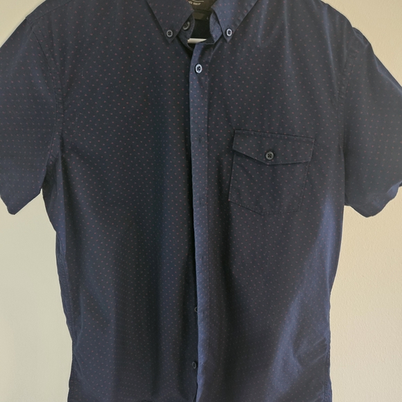 Nordstrom Other - Nordstrom Dark Blue Short Sleeve Shirt